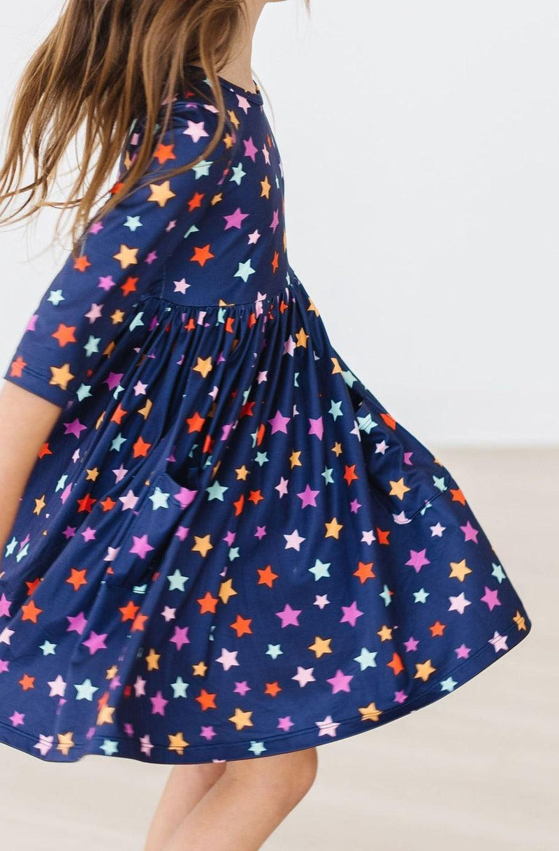 Halloween Stars Twirl Dress