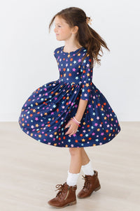 Halloween Stars Twirl Dress