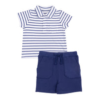 Rib Shirt and French Terry Short