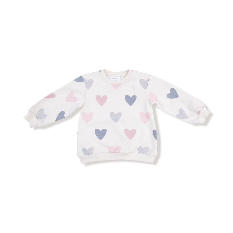 Puffy Long Sleeve Oversized Sweatshirt + Legging