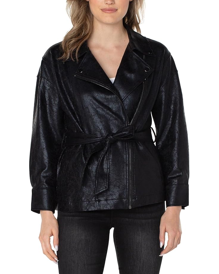 Belted Moto Jacket