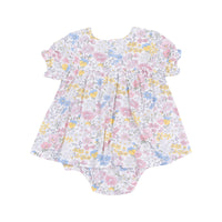 Smocked Ruffle Bubble with Skirt