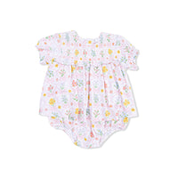 Smocked Ruffle Bubble with Skirt