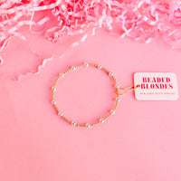 June Bracelet Gold with Silver