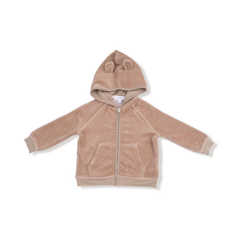 Zip Hoodie + Varsity Stripe Jogger Set