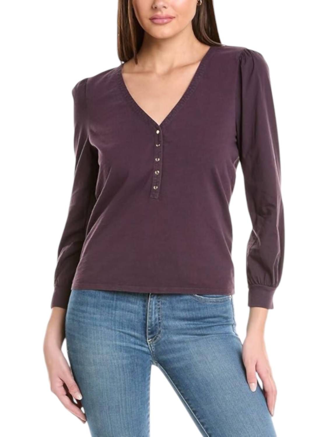Ivy Feminine Snap Henley