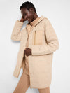 Hooded Quilted Reversible Coat