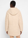 Hooded Quilted Reversible Coat