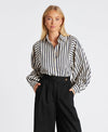 Aly Dolman Sleeve Striped Top