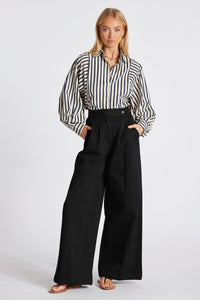 Aly Dolman Sleeve Striped Top