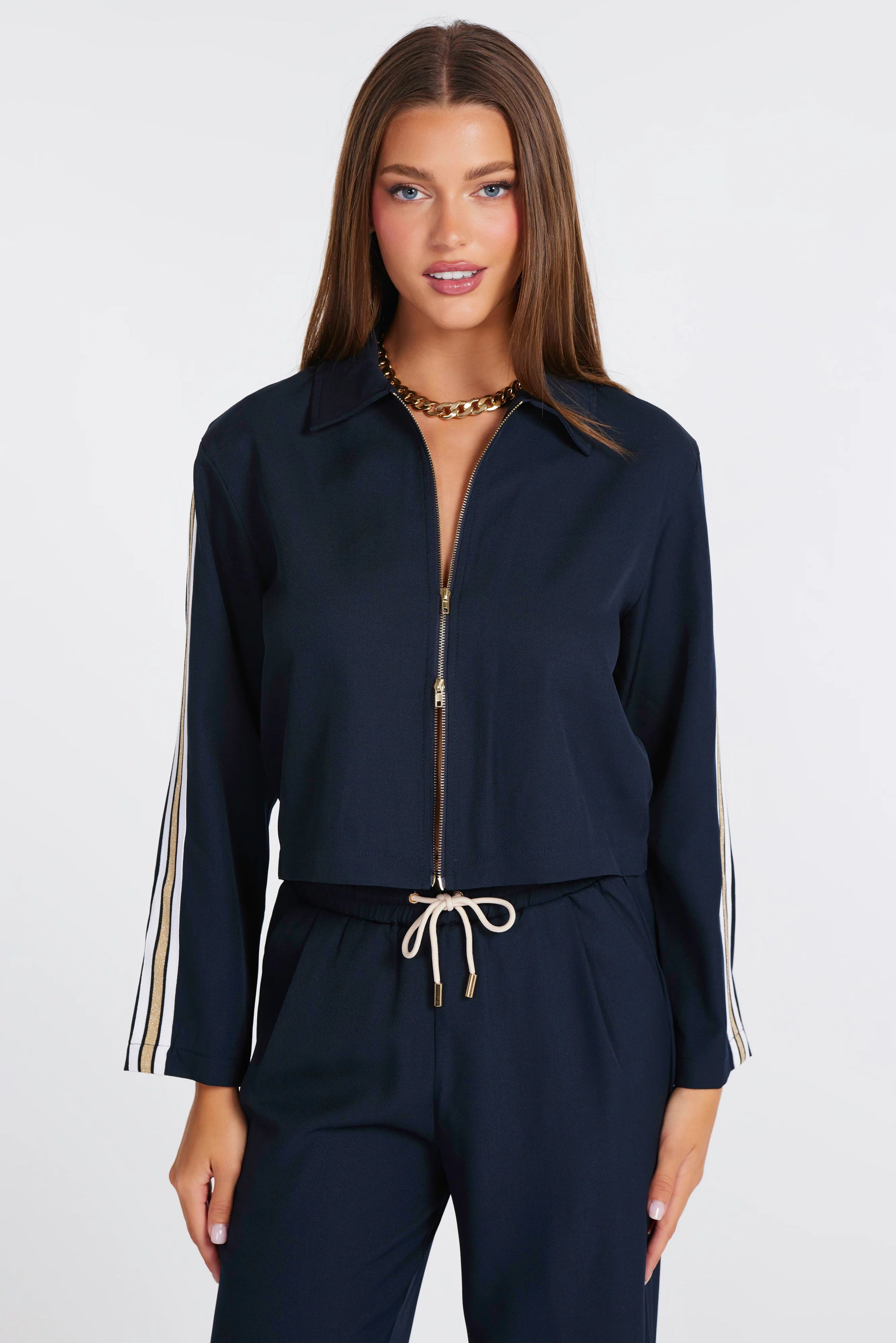 Sporty Trim Jacket