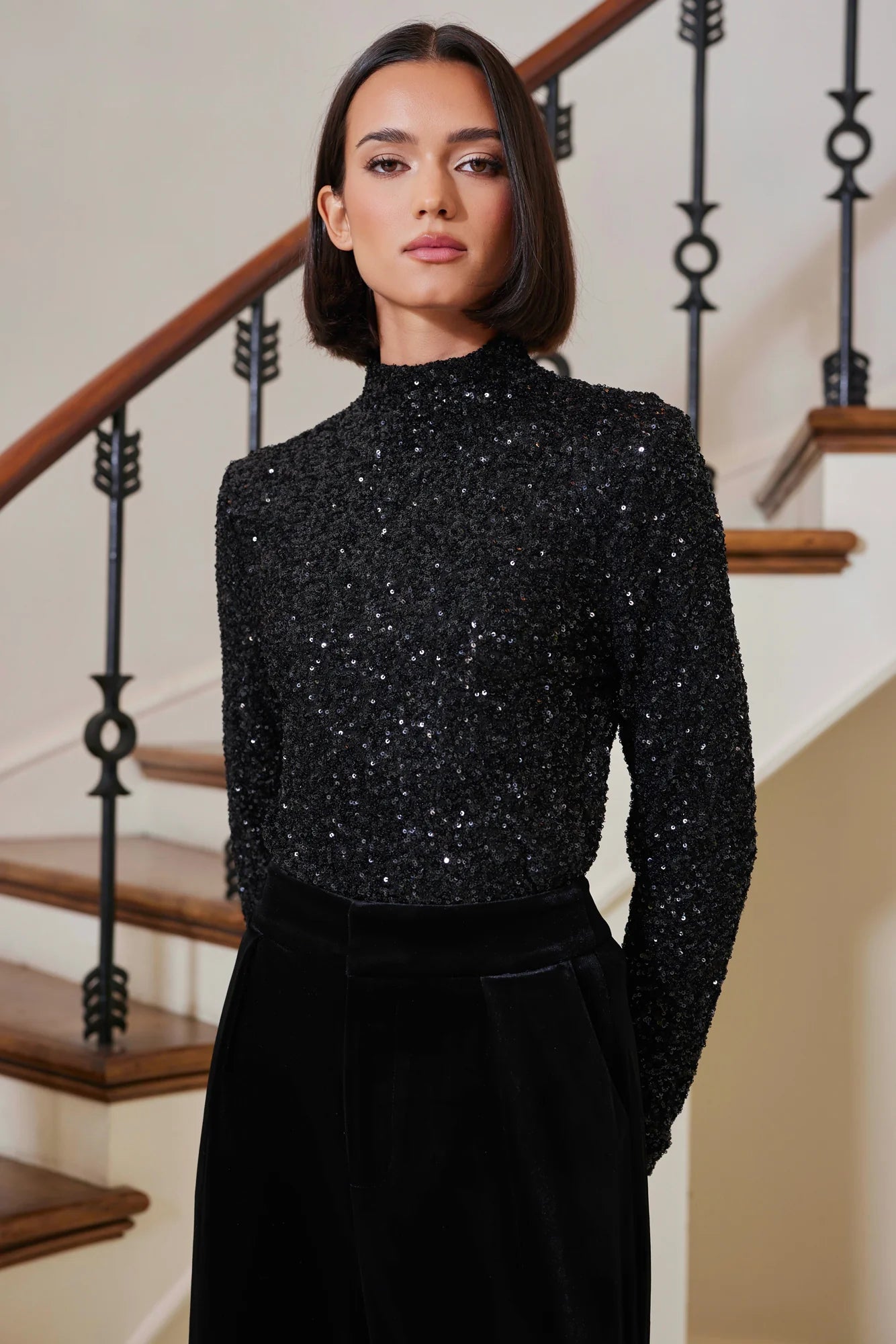 Sublime Funnel Neck Top