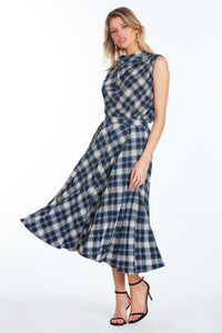 Beckette Pleat Midi Skirt