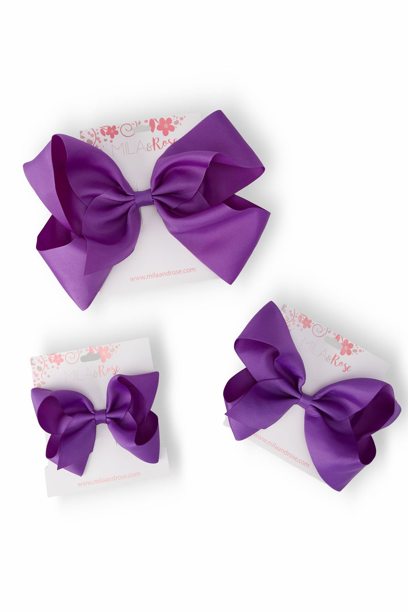 Small Grosgrain Hair Bow