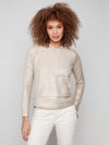 Plush Knit Hoodie Sweater