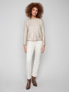 Plush Knit Hoodie Sweater
