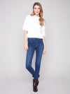 Elbow Sleeve Balloon Shape Sweater
