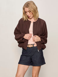 Linen Bubble Jacket