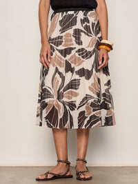 Nostalgia Pleated Midi Skirt