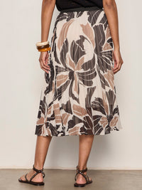 Nostalgia Pleated Midi Skirt