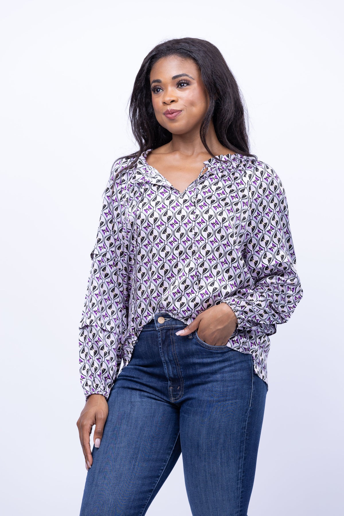 Dorothy Charm Geo Top