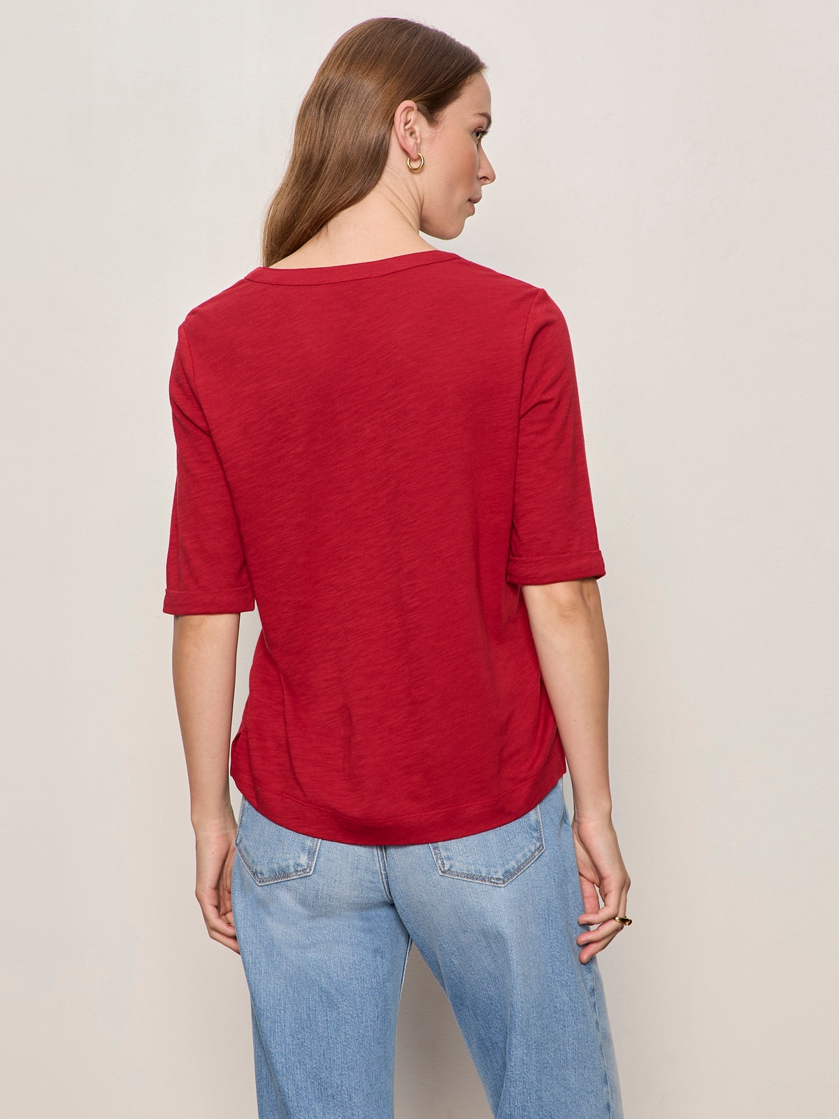 Dolce Notch Neck Tee