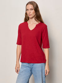Dolce Notch Neck Tee