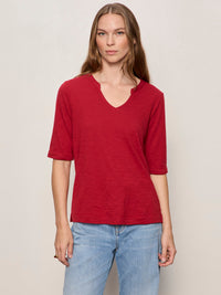 Dolce Notch Neck Tee