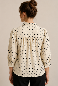 Cate Ruched Sleeve Top