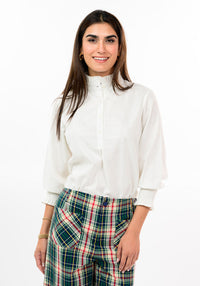 Metallic Stripe Top