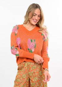 Floral Sweater