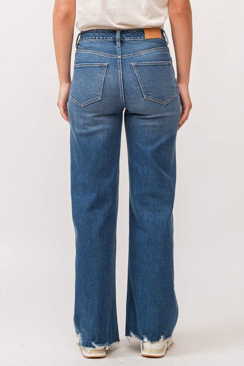 Fiona High Rise Wide Leg Jeans