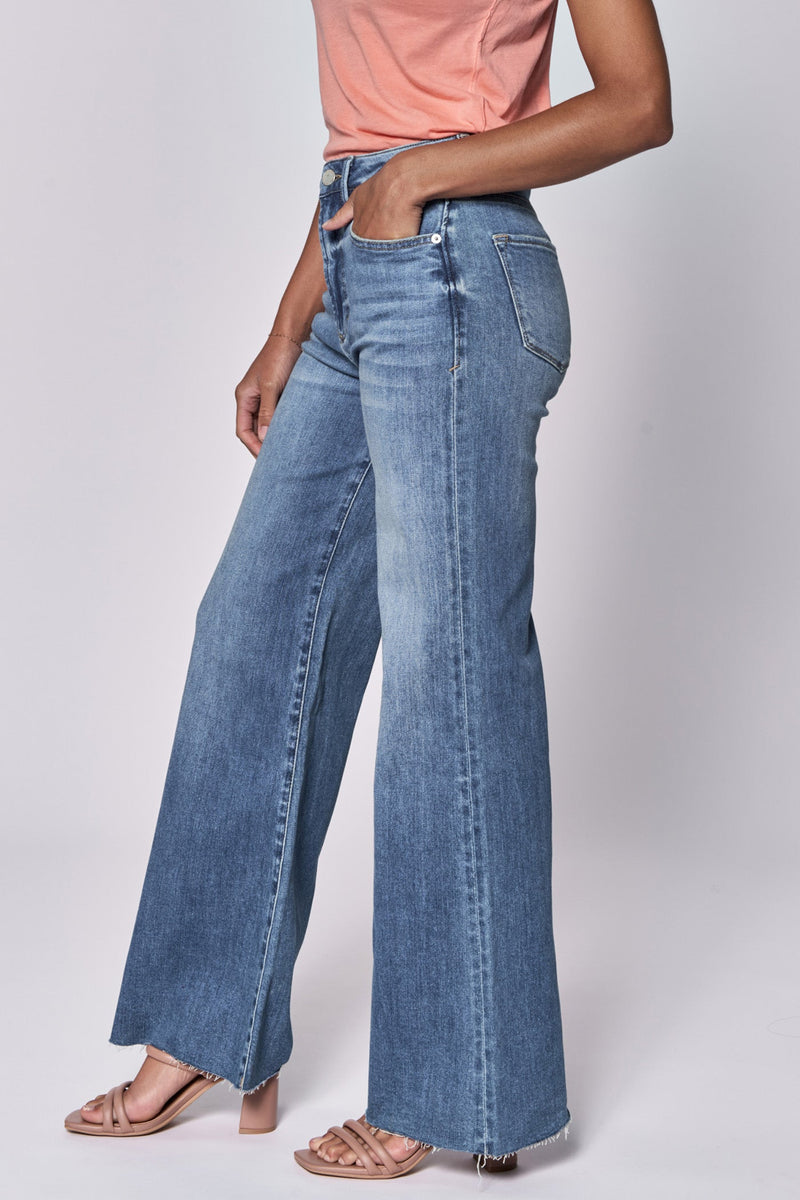 Fiona High Rise Wide Leg Jeans