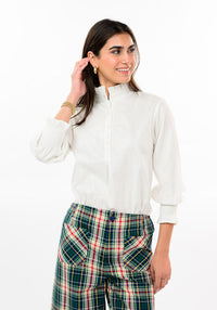Metallic Stripe Top