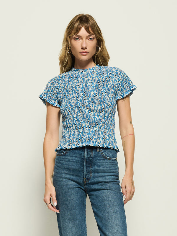 Evie Smocked Top