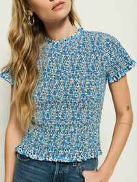 Evie Smocked Top