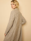 Sherpa Tweed Knit Topcoat