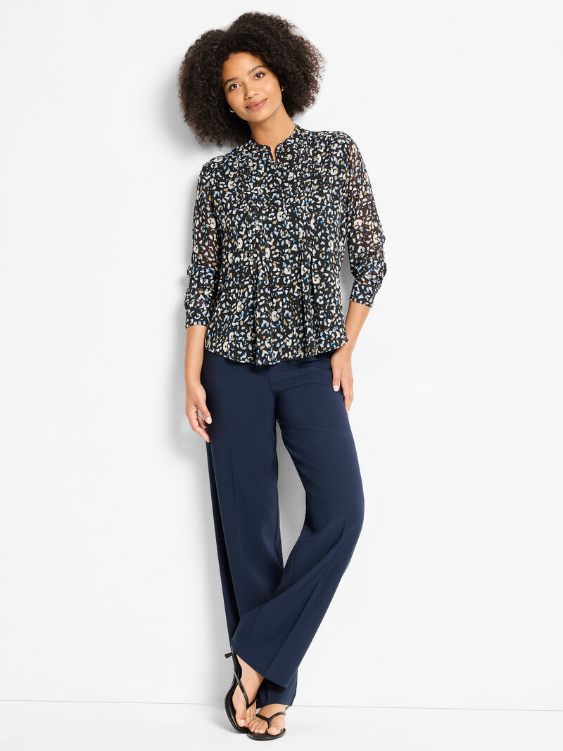 Femme Cheetah Tucked Top