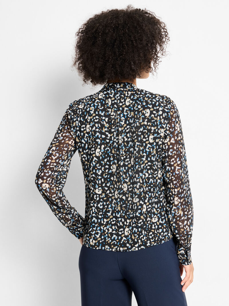 Femme Cheetah Tucked Top