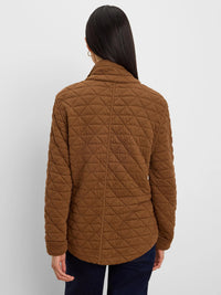 Quilted Femme Knit Jacket