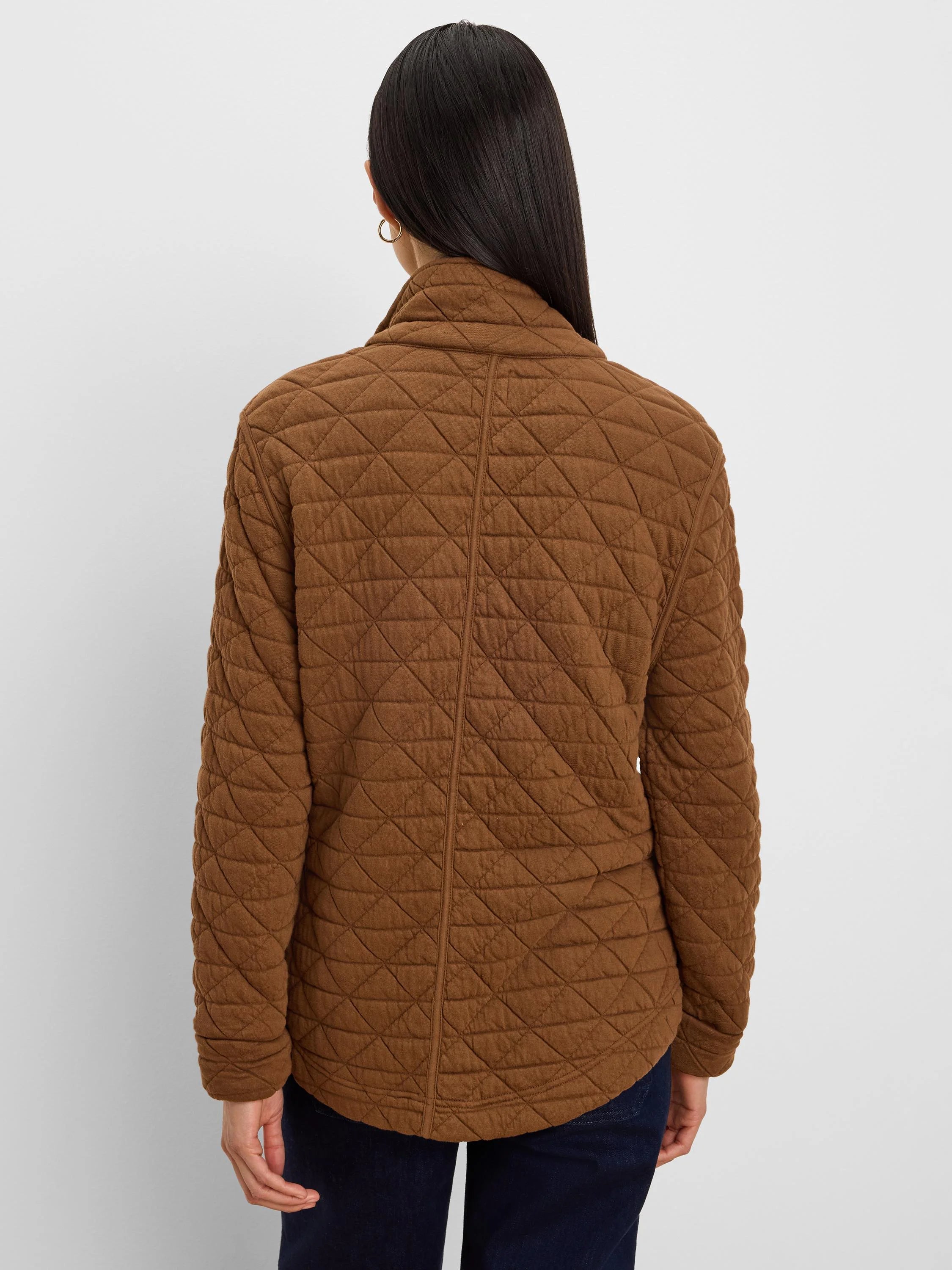 Quilted Femme Knit Jacket