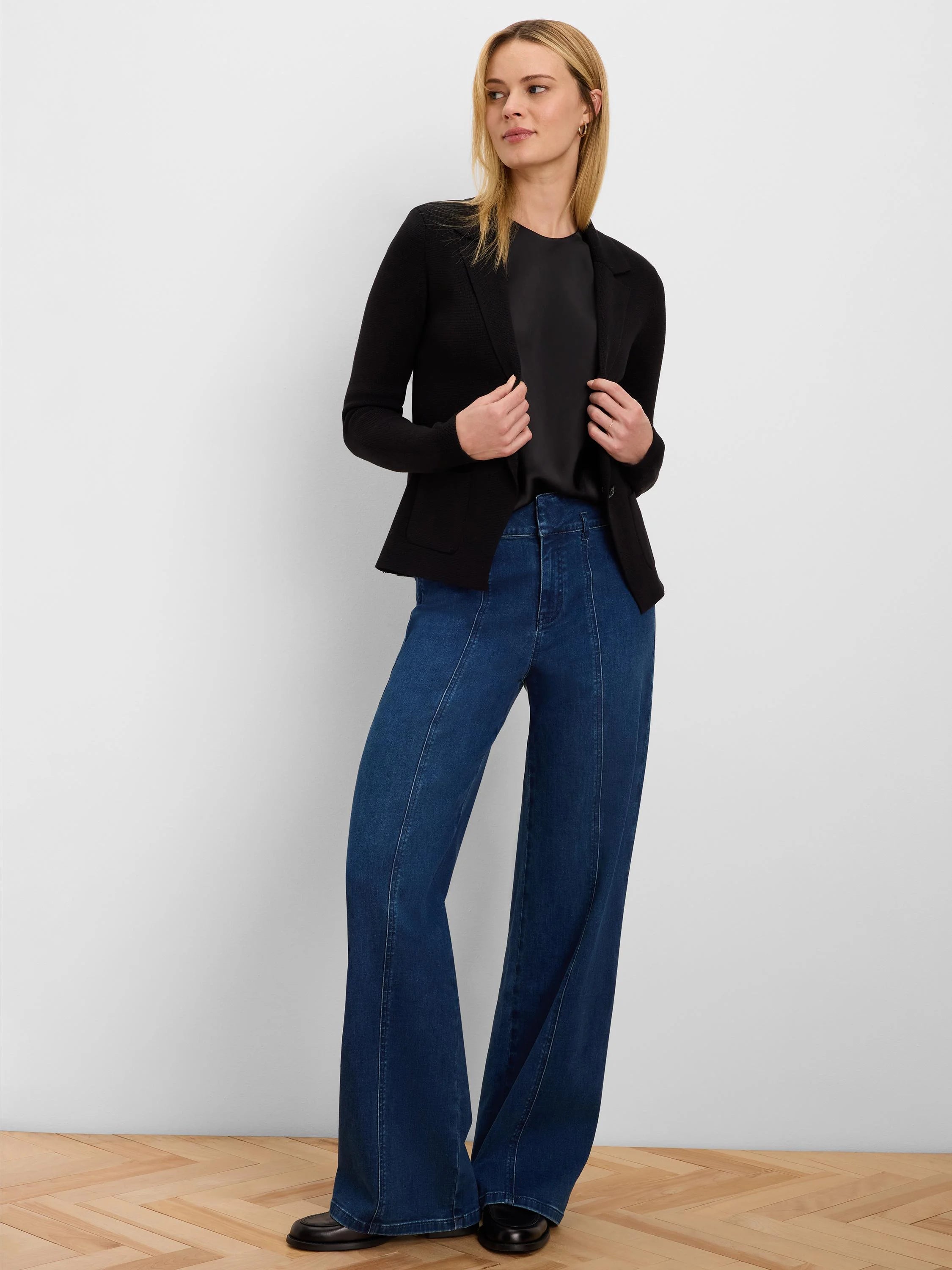 Knit Tailored Blazer