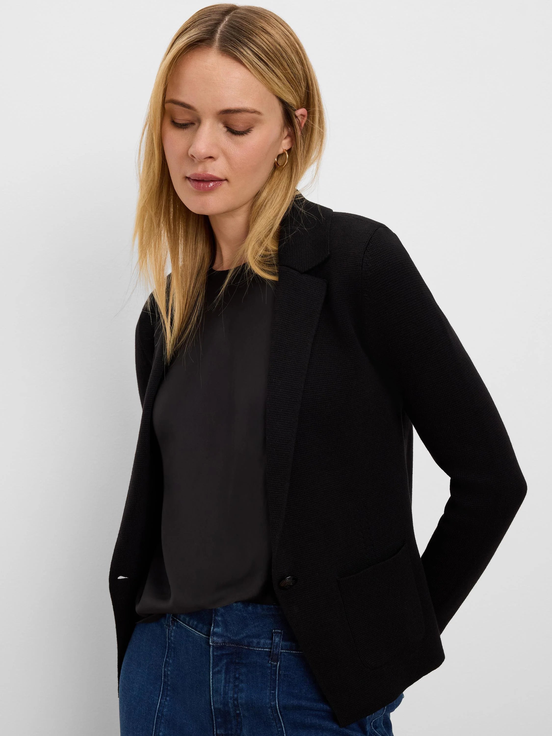Knit Tailored Blazer