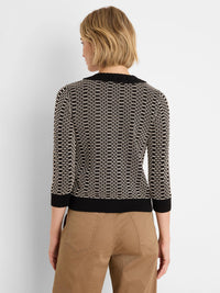 Geo Stitch Sweater