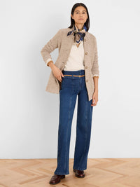 Tweed Stitch Sweater Jacket