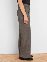 Tremont Wide Leg Lurex Tweed Trouser