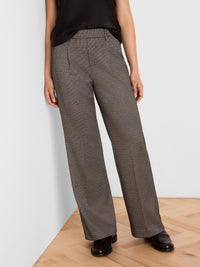 Tremont Wide Leg Lurex Tweed Trouser