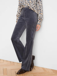 Berkeley Boot High Rise Velvet Pant