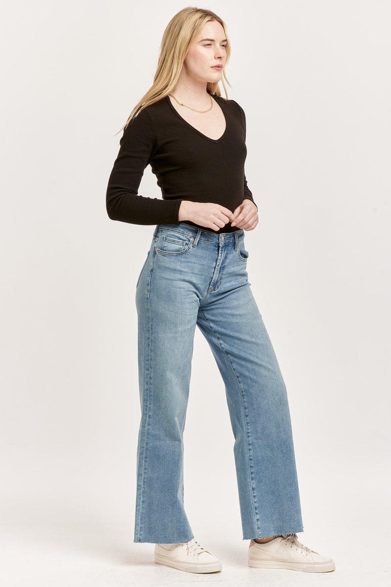 Fiona High Rise Wide Leg Jeans