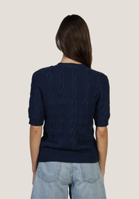 Cable-Knit Cardigan